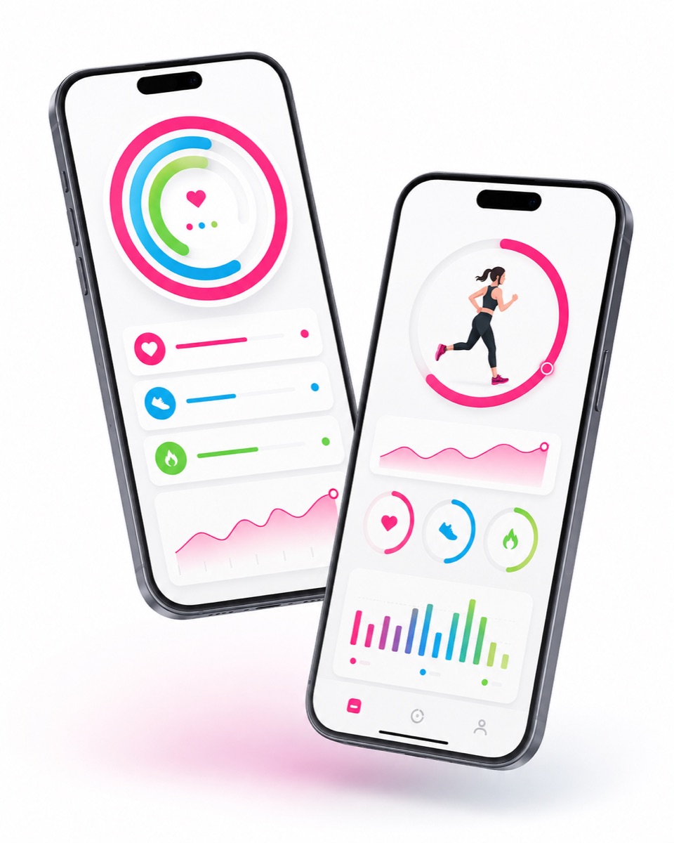 FitYol mobil sağlık uygulaması ekranları